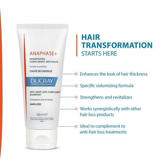 Ducray Anaphase+ Anti-Hair Loss Complement Shampoo 200 ml