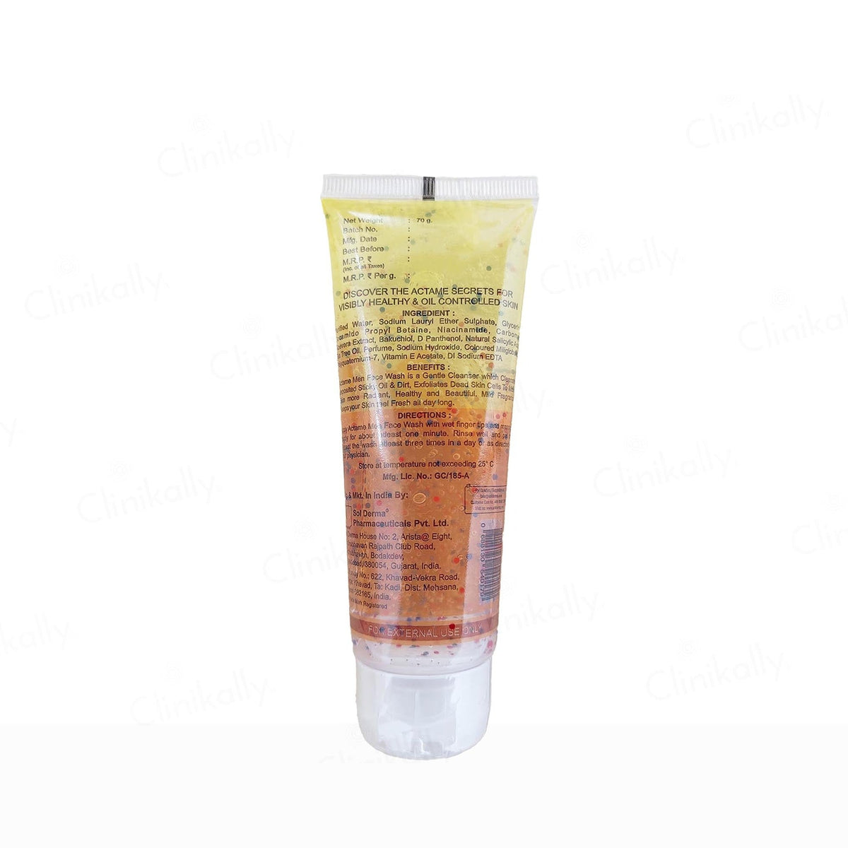 Actame Men Face Wash