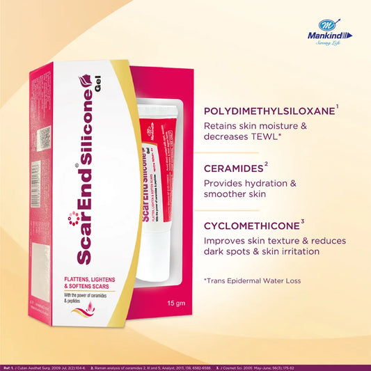 Scarend Silicone Gel 15gm
