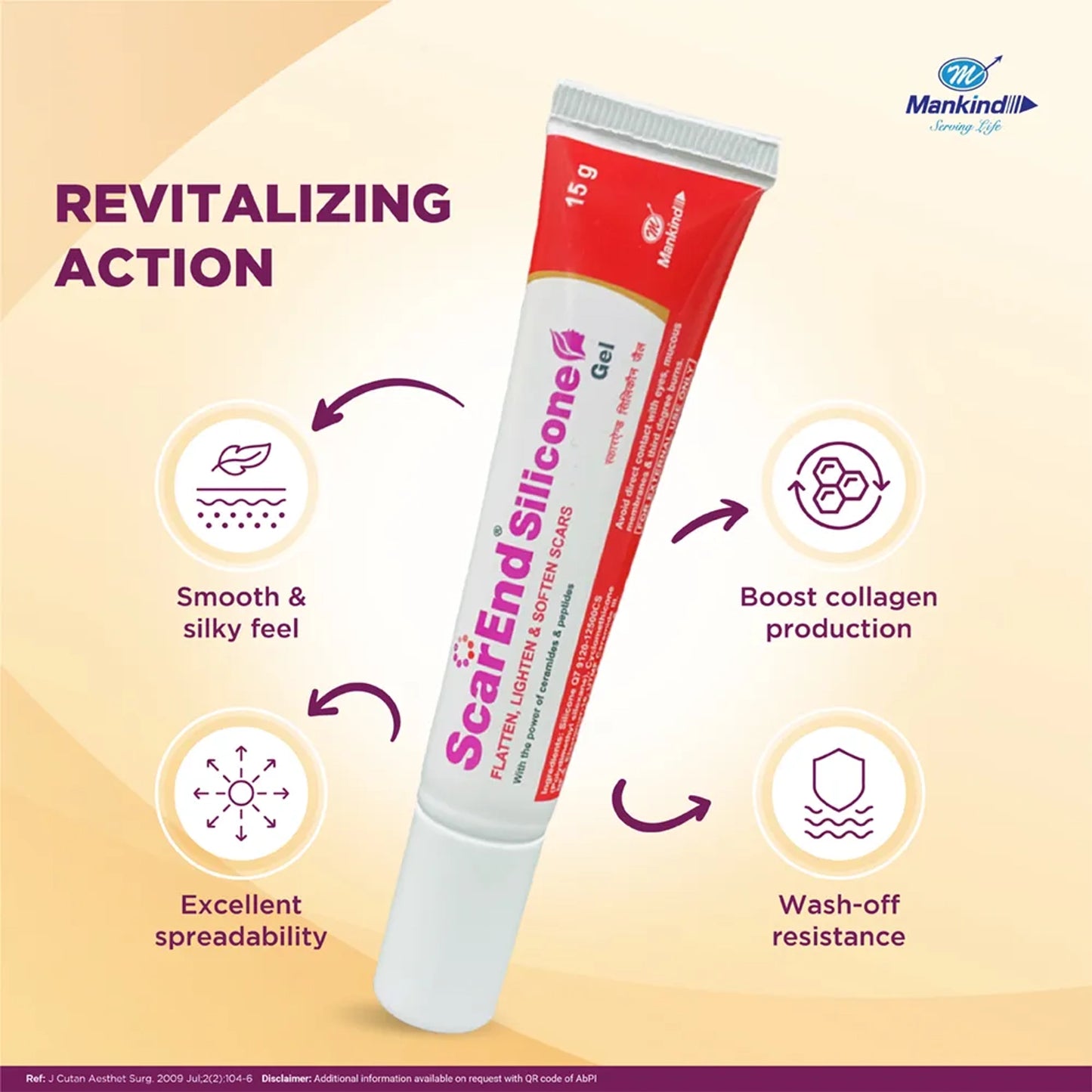 Scarend Silicone Gel 15gm