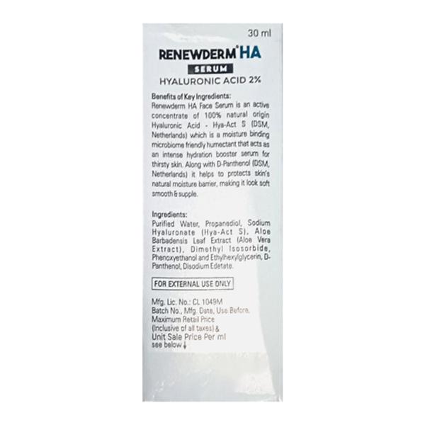 Renewderm HA Serum 30ml