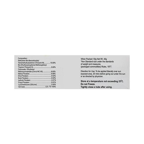 Sunclip sunscreen spf 40 gel 50gm