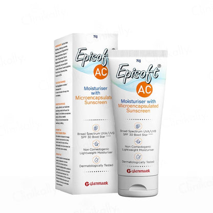 Episoft AC Moisturiser with Sunscreen SPF 30 125gm