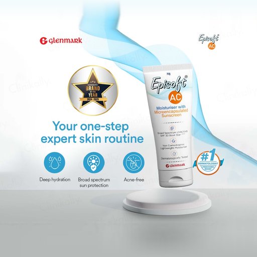 Episoft AC Moisturiser with Sunscreen SPF 30 125gm