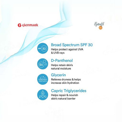 Episoft AC Moisturiser with Sunscreen SPF 30 125gm