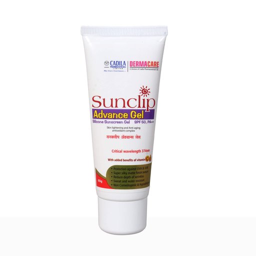 Sunclip advance spf 50 pa+++ gel 60gm
