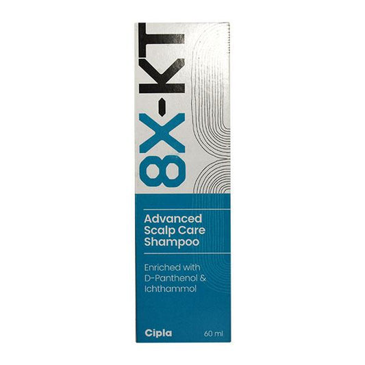 8x Kt Advanced Scalp Care Shampoo 60ml