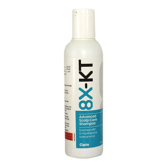 8x Kt Advanced Scalp Care Shampoo 60ml