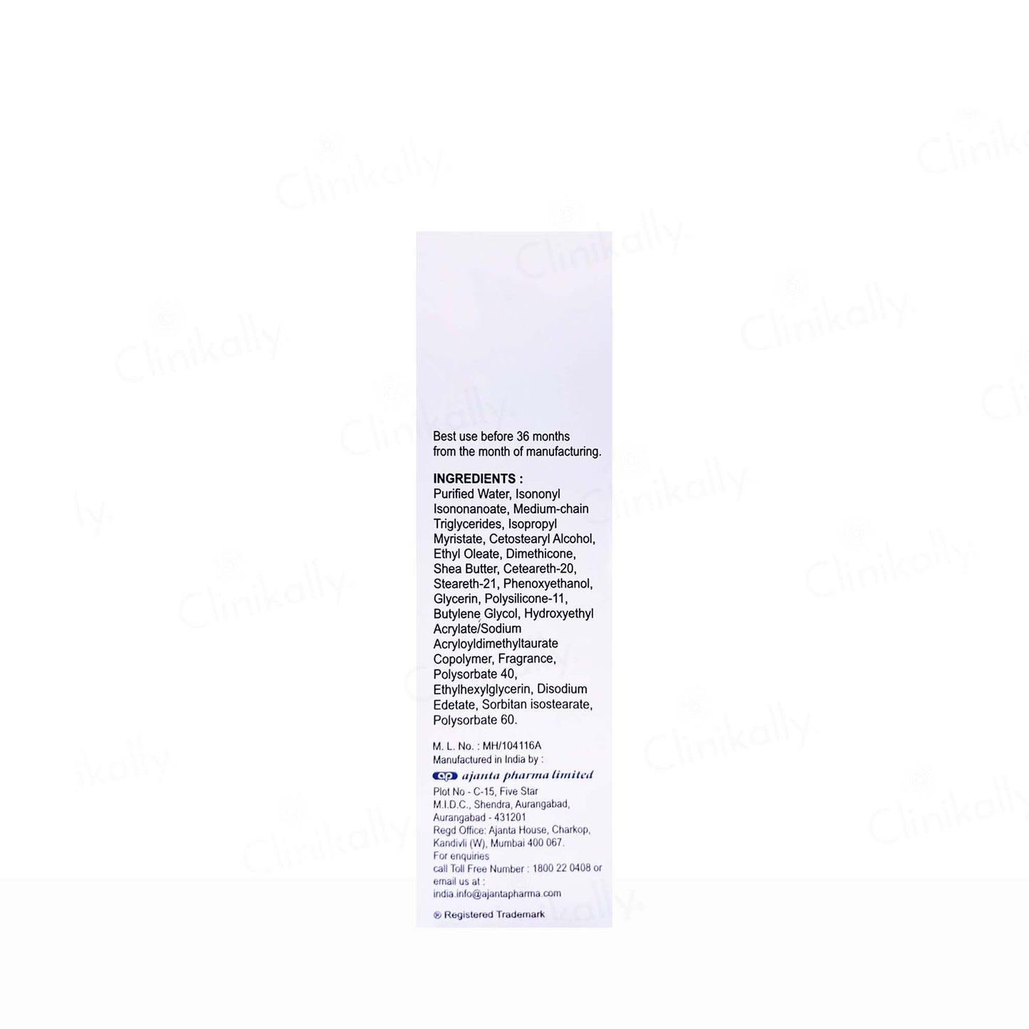 Aquasoft Moisturizing Lotion 100ml