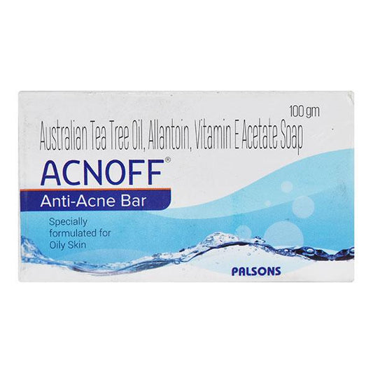 Acnoff Anti Acne Bar 100gm