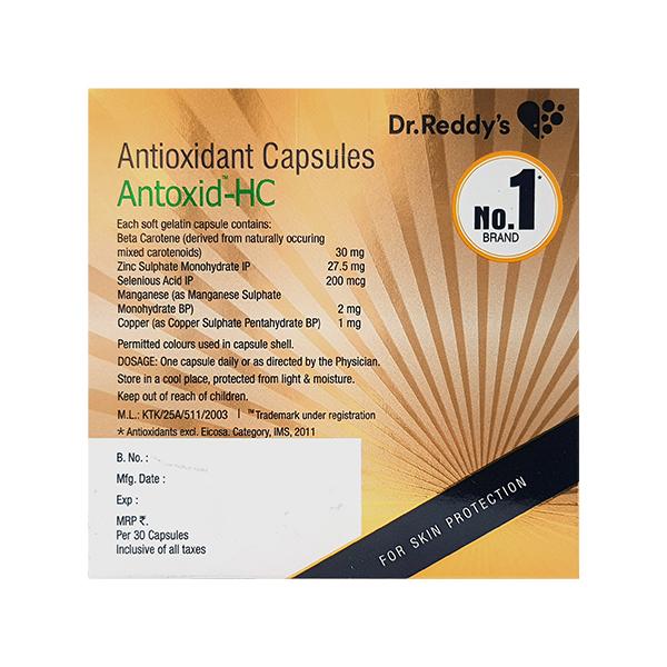 Antoxid Hc Cap | 30TAB