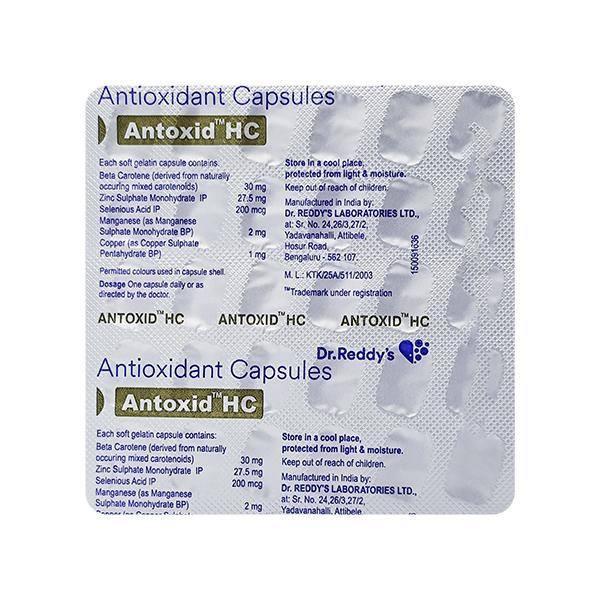 Antoxid Hc Cap | 30TAB