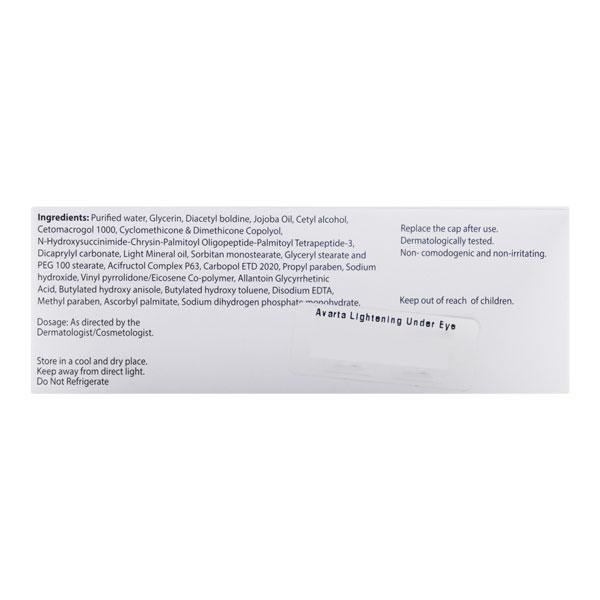 Avarta Lightening Under Eye Cream
