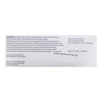 Avarta Lightening Under Eye Cream