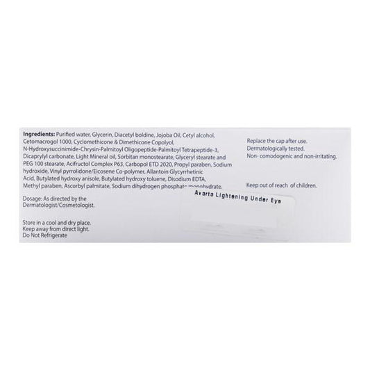Avarta Lightening Under Eye Cream