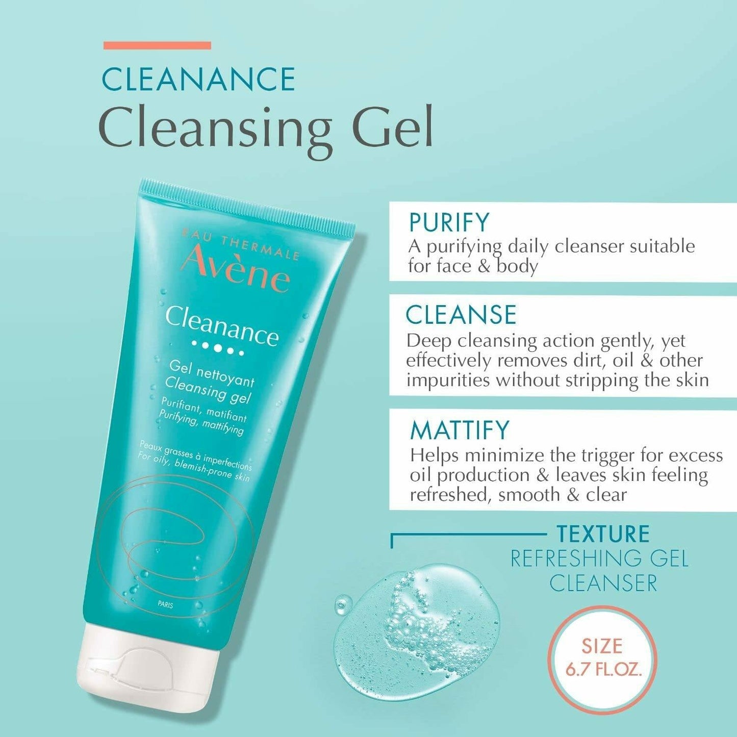 Avene Cleanance Cleansing Gel 200ml