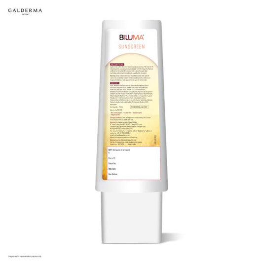 Biluma SPF 50+ PA++++ UVA+UVB Protection Sunscreen 50 ml
