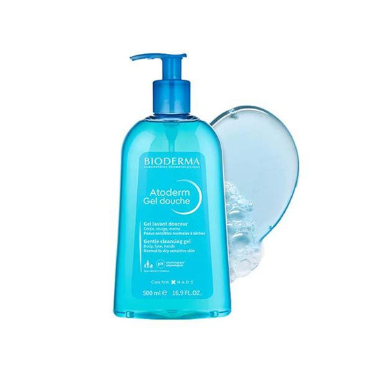 Bioderma Atoderm Gel Douche Gentle Cleansing Gel For Normal To Dry & Sensitive Skin
