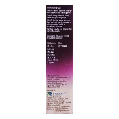 BRILANTE MAX SKIN BRIGHTENING Serum 30ml
