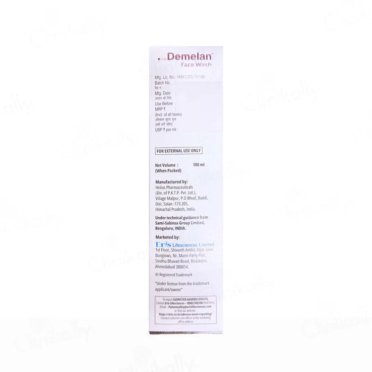 Demelan Face Wash 100ml