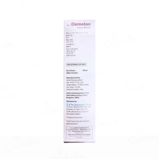 Demelan Face Wash 100ml