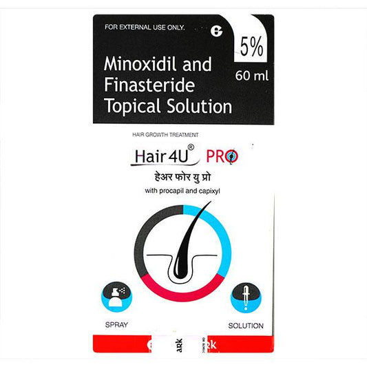 HAIR 4U PRO 5% Topical Solution 60ml