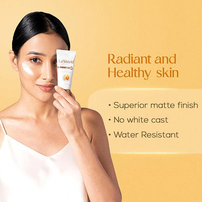 La Shield SPF 40 & PA+++ Anti Acne Sunscreen Gel 50gm