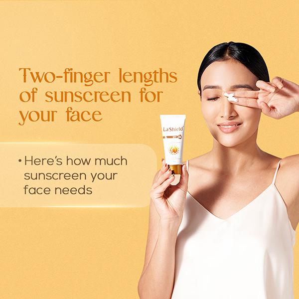 La Shield SPF 40 & PA+++ Anti Acne Sunscreen Gel 50gm