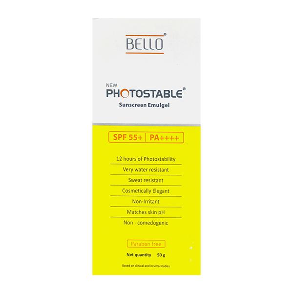 PHOTOSTABLE NEW SPF 55+ PA++++ SUNSCREEN Emulgel 50gm