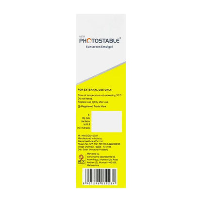 PHOTOSTABLE NEW SPF 55+ PA++++ SUNSCREEN Emulgel 50gm