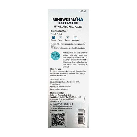 Renewderm HA Face Wash 100ml