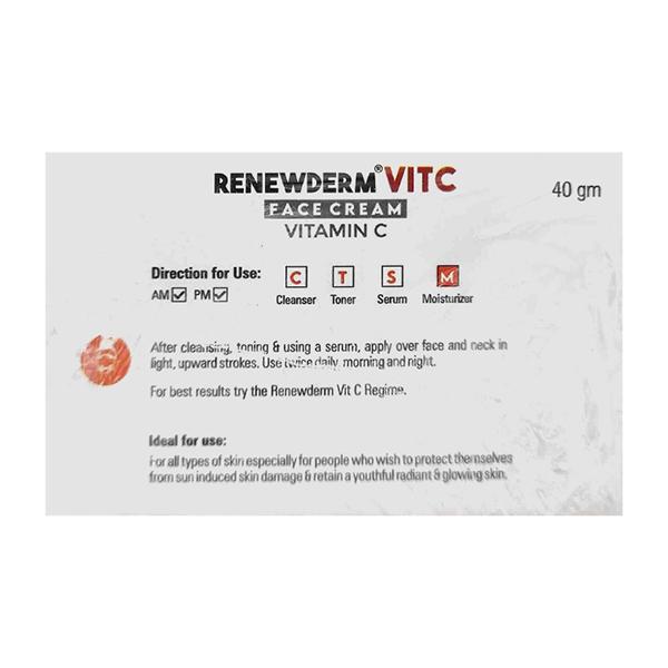 Renewderm VIT C FACE Cream 40g