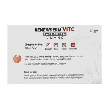 Renewderm VIT C FACE Cream 40g