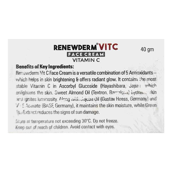 Renewderm VIT C FACE Cream 40g