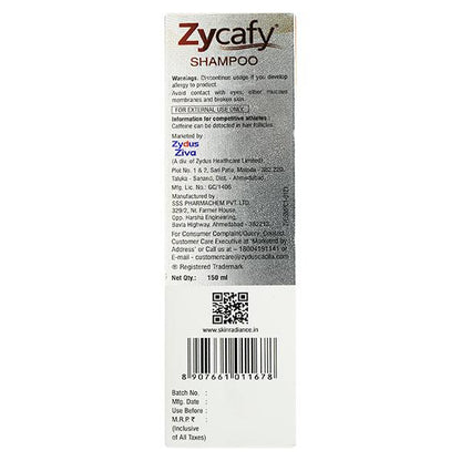 Zycafy shampoo 150ml